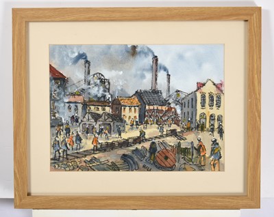 Lot 1052 - Eric H Hill (1921-2021) "Barnsley Coal" Signed,...