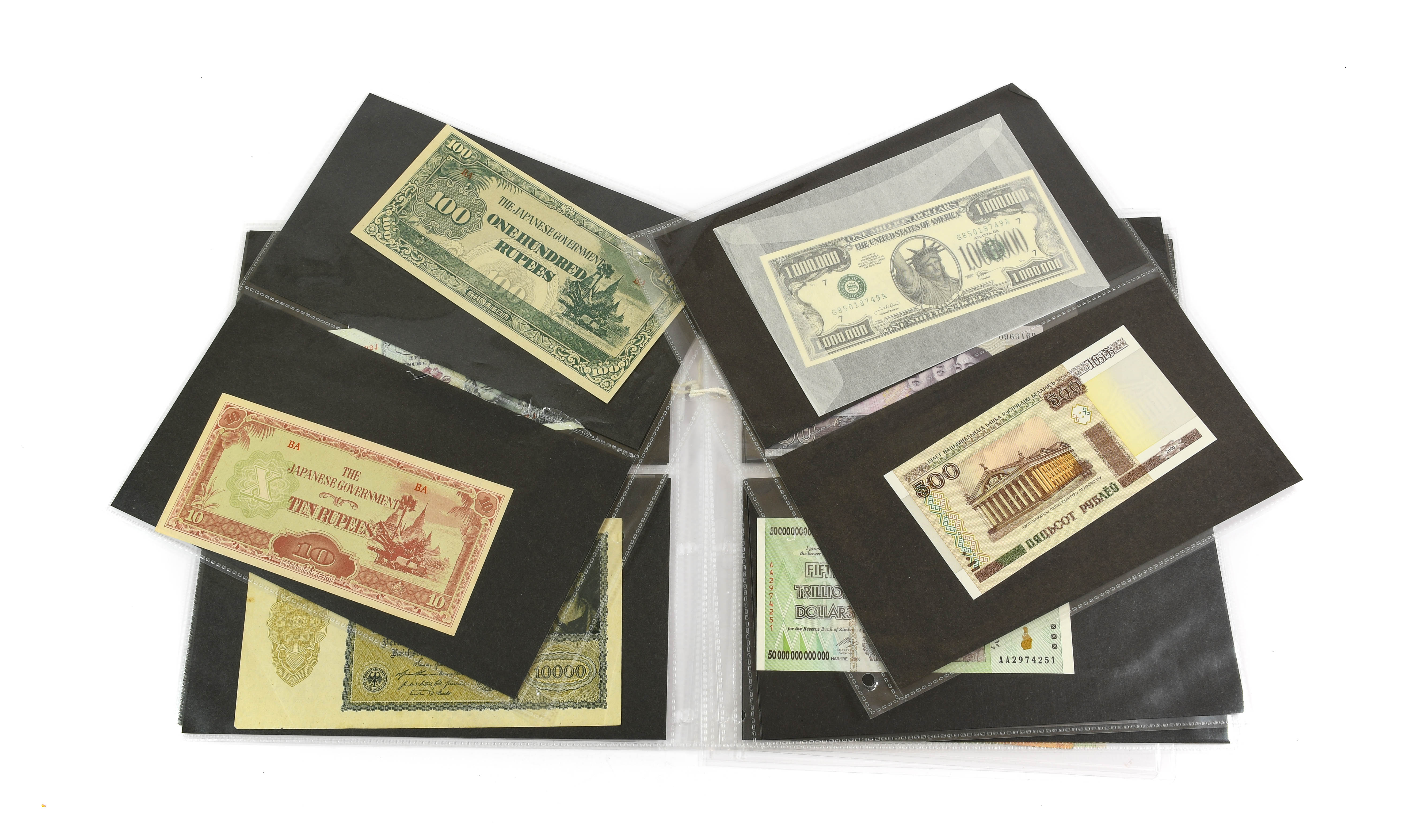 Lot 2301 - Collection Of World And Fantasy Banknotes,