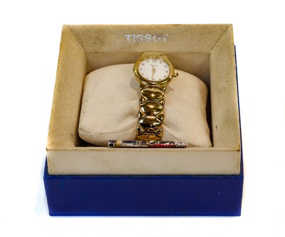 Lot 52 - A lady's Tissot wristwatch, a Rotary steel...