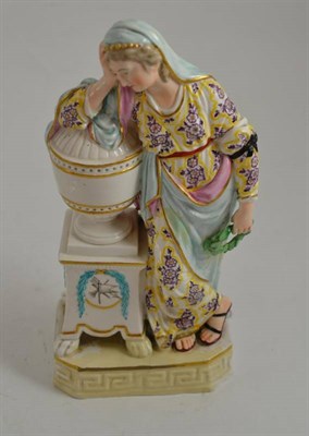 Lot 167 - An 18th century Derby porcelain figure (restored)