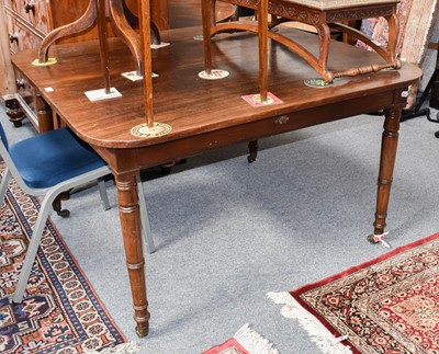 Lot 1246 - A Regency mahogany dining table (lacking...