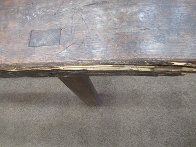 Lot 246 - A Pair of 18th Century Provincial Oak Benches,...