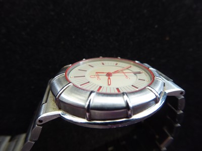 Lot 2209 - Omega: A Stainless Steel Calendar Centre Seconds Wristwatch