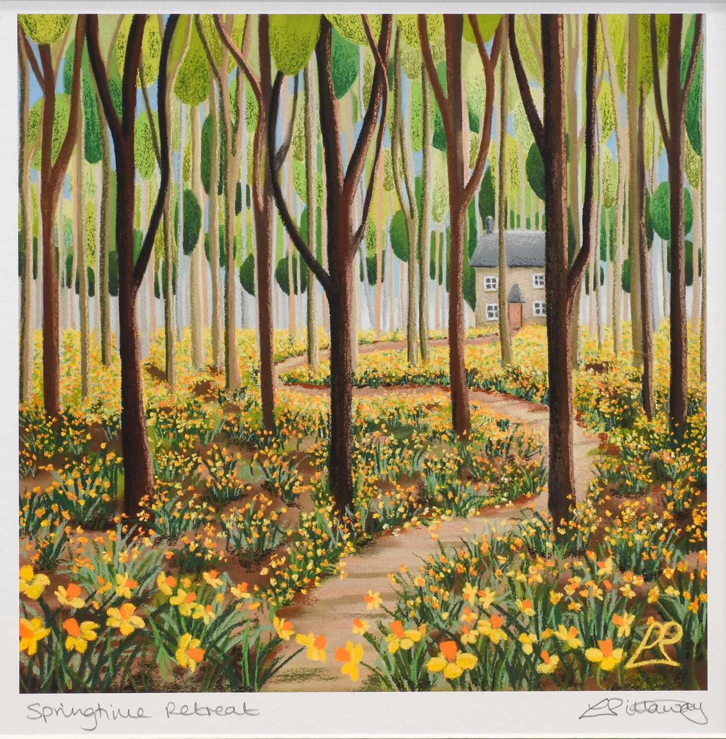 Lot 1047 - Lucy Pittaway (Contemporary) "Strolling Home"...