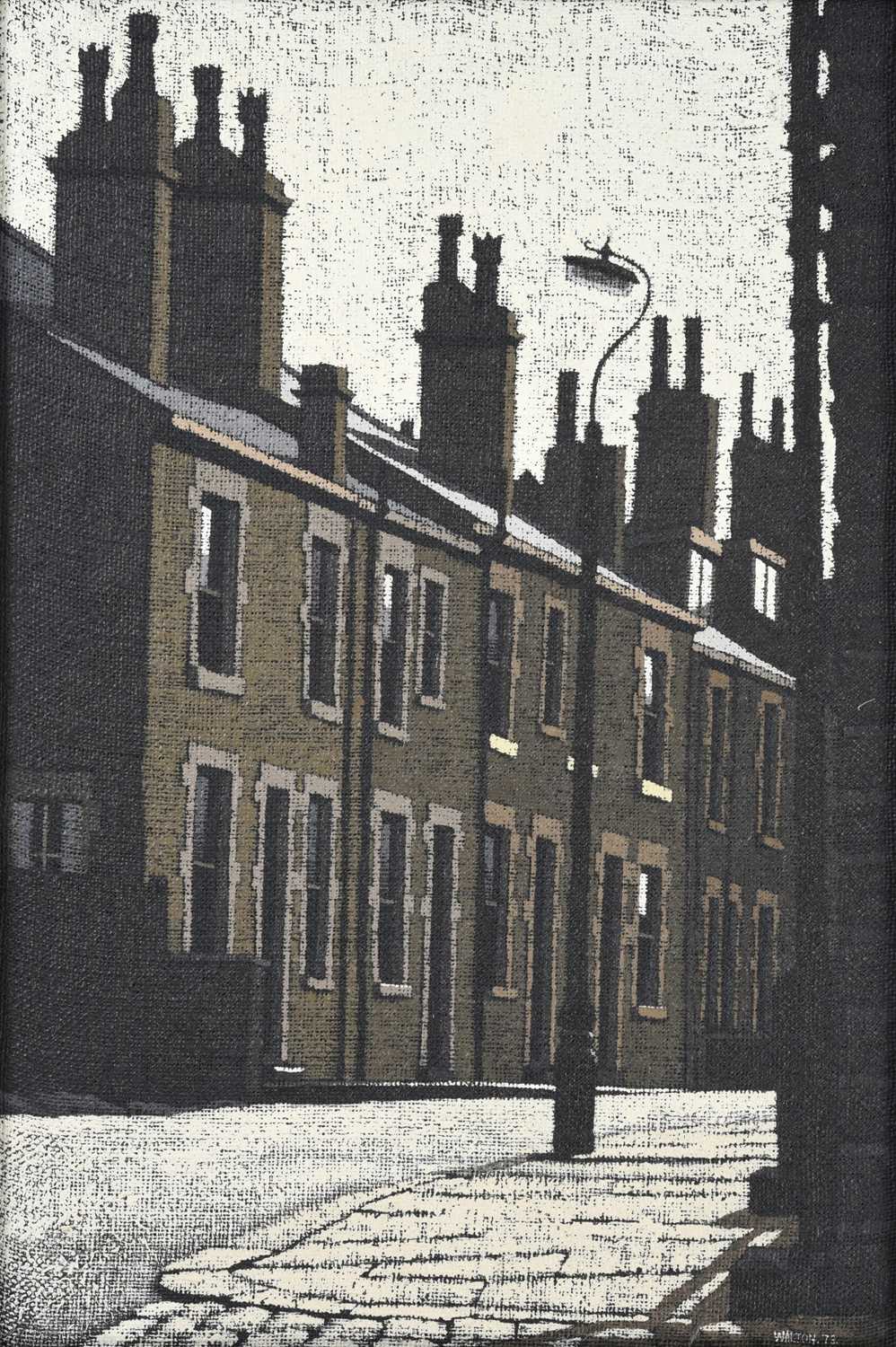 Lot 1086 - Stuart Walton (b.1933) “Great Northern Street,...