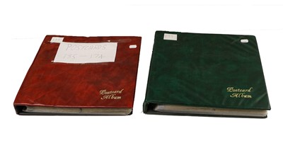 Lot 208 - Two albums containing approx. 660 cards of...