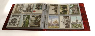 Lot 209 - An album containing approx. 440 postcards of...