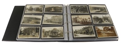 Lot 229 - An album containing approx. 410 cards of...