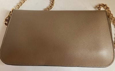 Lot 5002 - J W Anderson Taupe Leather Pierce Folding Bag,...