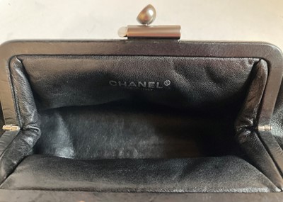 Lot 5017 - Chanel Black Lambskin Clutch Bag, Circa 2006...