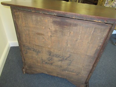 Lot 250 - An American Cherry and Pine-Lined...