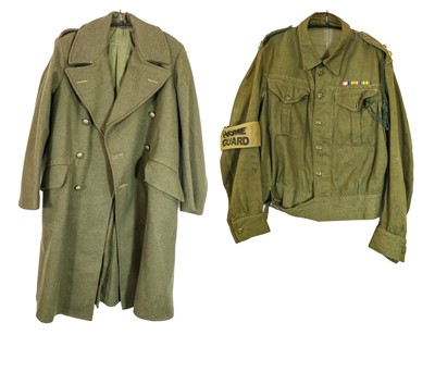 Lot 3117 - A Second World War 1940 Pattern Greatcoat to a...