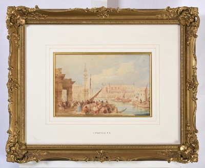 Lot 1034 - Attributed to William Clarkson Stanfield RA...
