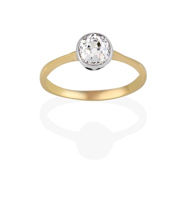 Lot 2311 - An 18 Carat Gold Diamond Solitaire Ring