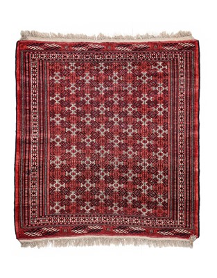 Lot 533 - Afghan Turkmen Rug, circa 1960 The field of...