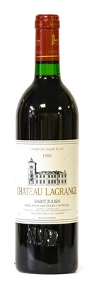 Lot 3047 - Château Langrange 1986 Saint Julien (one bottle)