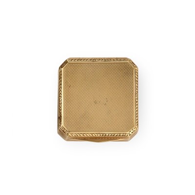 Lot 2061 - A George VI Gold Compact