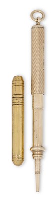 Lot 2229 - An Edward VII Gold Propelling-Pencil