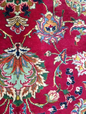 Lot 173 - Tabriz Carpet North West Iran, circa 1950 The...