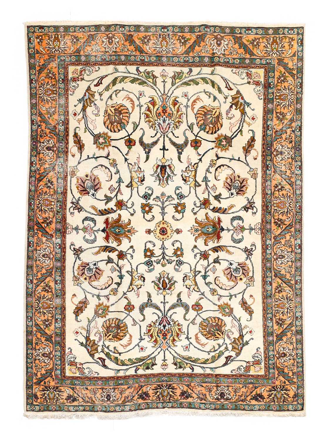 Lot 179 - Tabriz Carpet North West Iran, circa 1940 The...