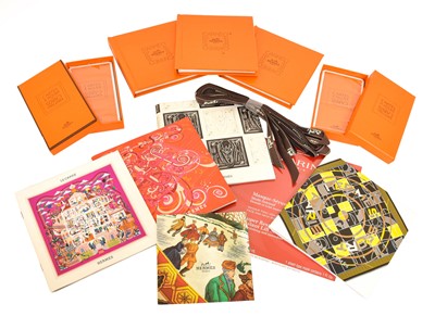 Lot 2250 - Assorted Hermes Packaging and Ephmera,...