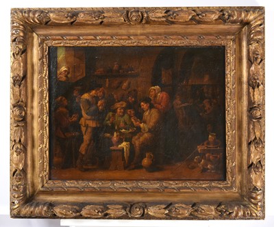 Lot 1091 - Follower of David Teniers (1610-1690) Flemish...