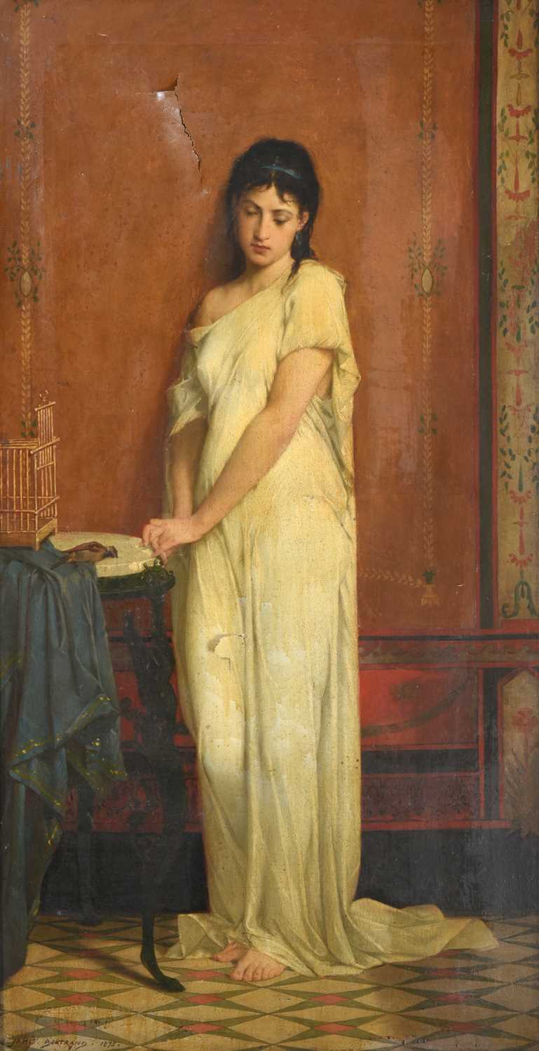 JeanBaptiste (James) Bertrand (18231887) French A lady... Barnebys