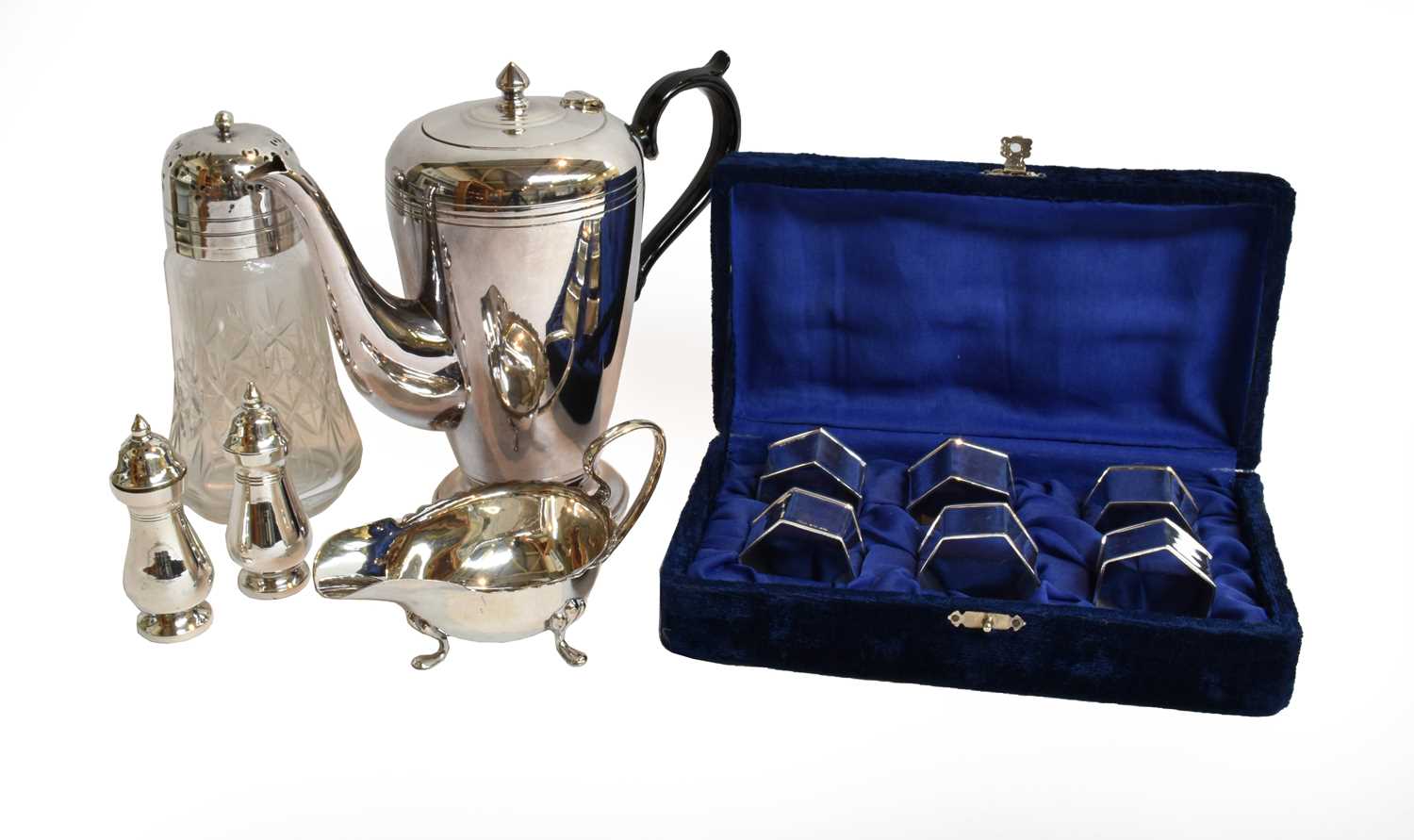 Lot 23 - A collection of assorted silver and silver...