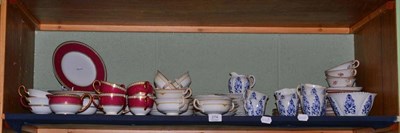 Lot 274 - Wedgwood Ulander china tea and dinner service, Mintons and other decorative teawares