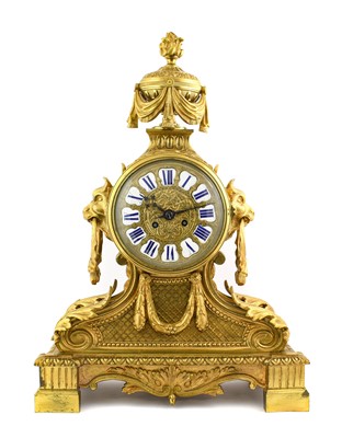 Lot 160 - A French Ormolu Striking Mantel Clock, circa...