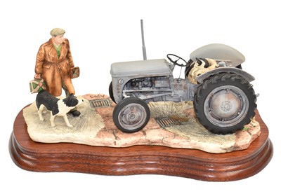 Lot 1006 - Border Fine Arts 'An Early Start' (Massey Ferguson Tractor)