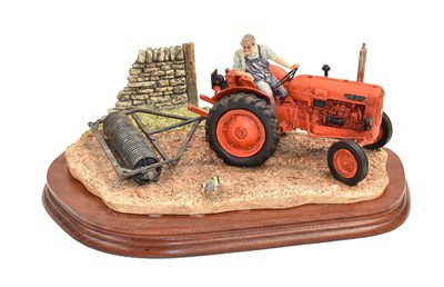 Lot 1036 - Border Fine Arts 'Turning with Care' (Nuffield Tractor)