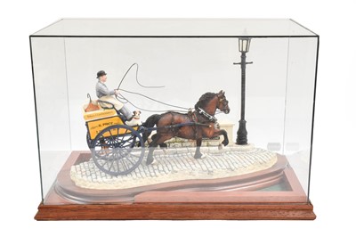 Lot 1052 - Border Fine Arts 'Delivered Warm' (Horse-drawn Baker's Van)