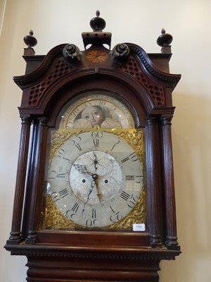 Lot 169 - A Mahogany Eight Day Longcase Clock, signed...