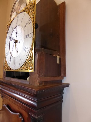 Lot 169 - A Mahogany Eight Day Longcase Clock, signed...