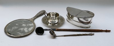 Lot 18 - A Collection of Assorted Silver and Silver...