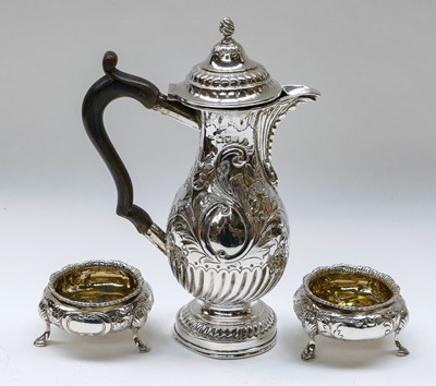 Lot 117 - A Victorian Silver Hot-Water Jug, by Maurice...