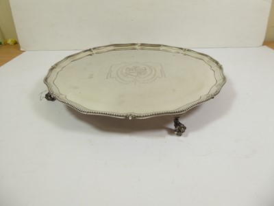 Lot 2003 - A George III Silver Salver