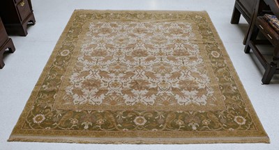 Lot 205 - Good Arts & Crafts Design Carpet Iran, modern...
