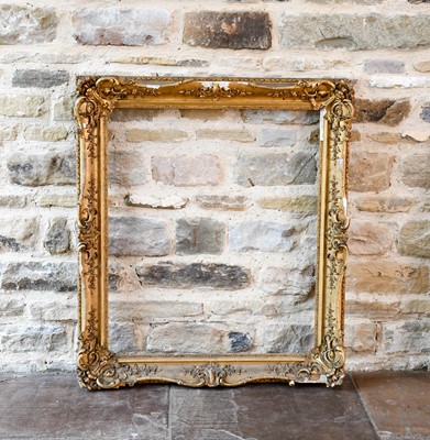 Lot 657 - An English 19th Century Gilded Composition...