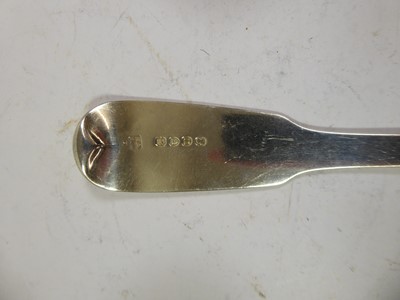 Lot 2021 - A George III Silver Basting-Spoon