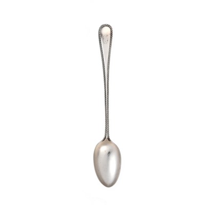Lot 2035 - An Edward VII Silver Basting-Spoon