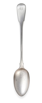 Lot 2020 - A George III Silver Basting-Spoon