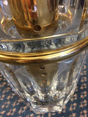 Lot 7 - A Baccaret Gilt Metal Mounted Glass Champagne...