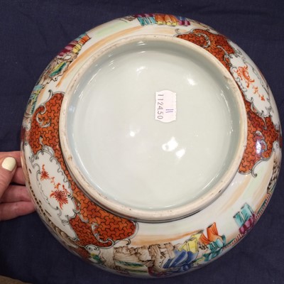 Lot 89 - ^ A Chinese Porcelain Punch Bowl, Qianlong,...