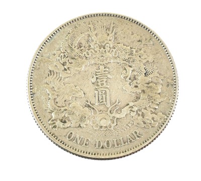 Lot 199 - Qing Dynasty (AD1644-1911), Hsüan-t'ung Dollar...