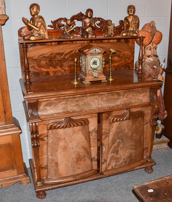 Lot 1061 - A 19th century mahogany chiffonier, 127cm by...