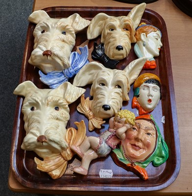 Lot 159 - Beswick wall plaques including a set of...