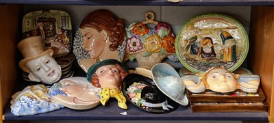 Lot 159 - Beswick wall plaques including a set of...