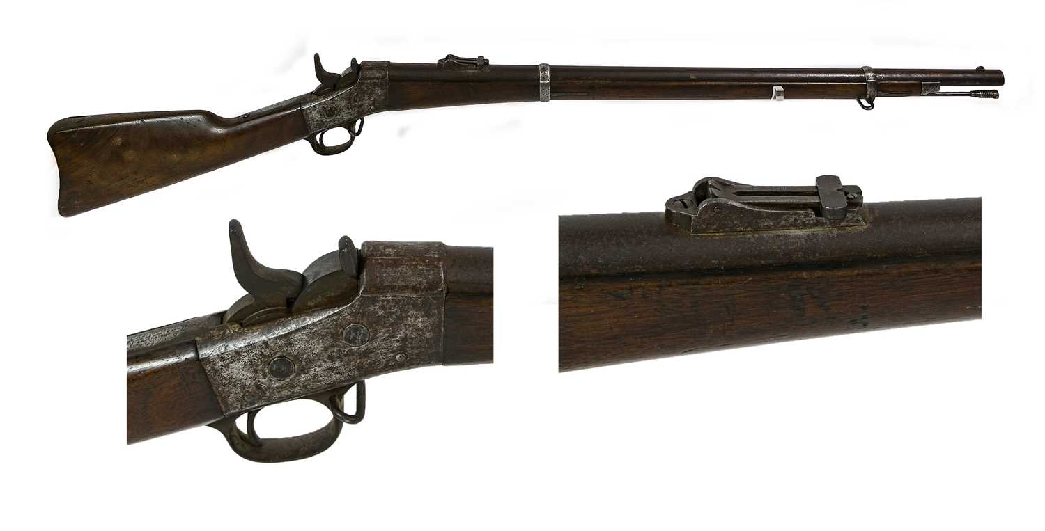 Lot 3284 - A Remington .42 Calibre Rolling Block Rifle,...